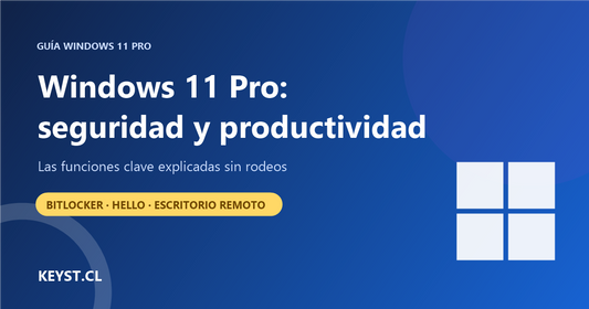 Windows 11 Pro: funciones de seguridad y productividad - Keyst