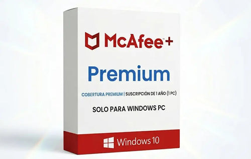 McAfee+™ Premium - Protección para 1 Año Windows